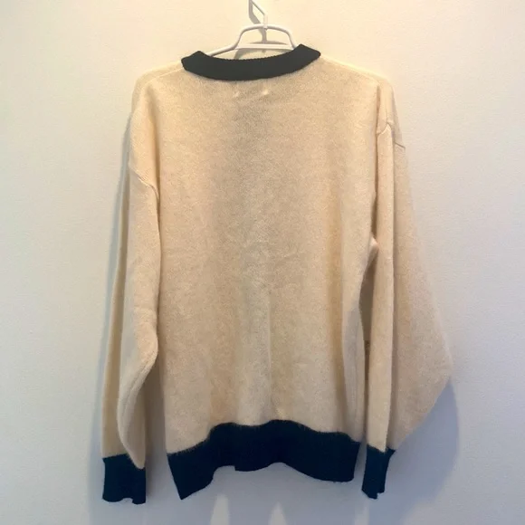 Nina Austin Angora & Lambswool Cardigan - Picture 3 of 4